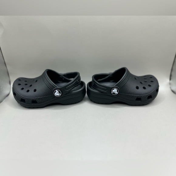 Baby/Toddler Black Clogs 7c - Picture 3 of 9
